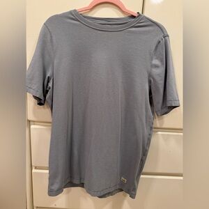 Men's Gray T-Shirt Vuori Cotton Tee Small